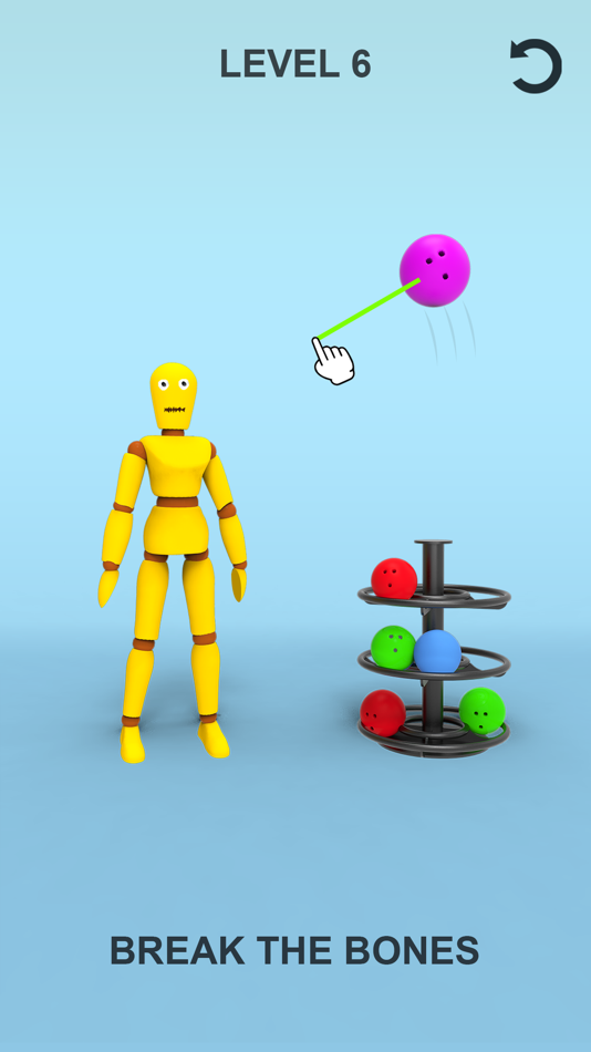#2. Break Ragdoll: Destroy Bones (iOS) 由: Aamir Attique