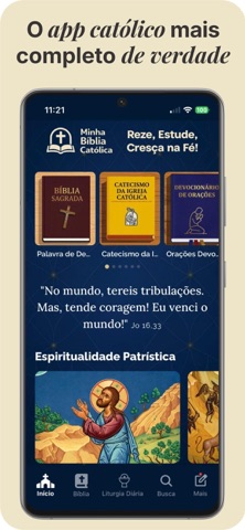 Minha Bíblia Católica iPhone screenshot 2