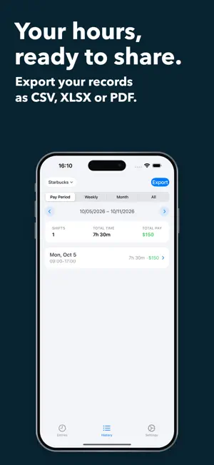 Track24: Work Time Tracker screenshot 4