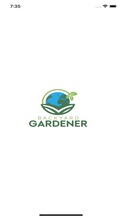 Screenshot 1 of Backyard Gardener App