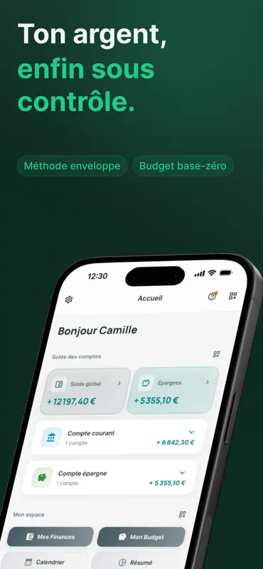 iBudgetAll : Budget Enveloppes screenshot 1 of 5