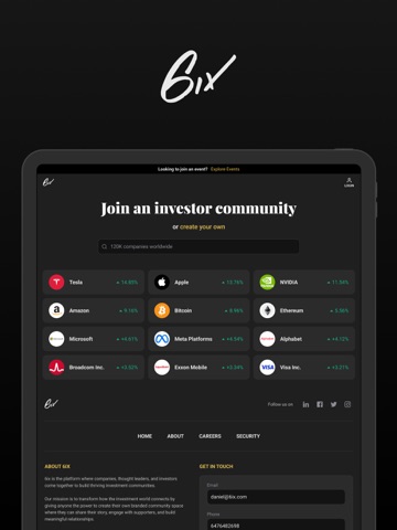 6ix - Stocks & Crypto