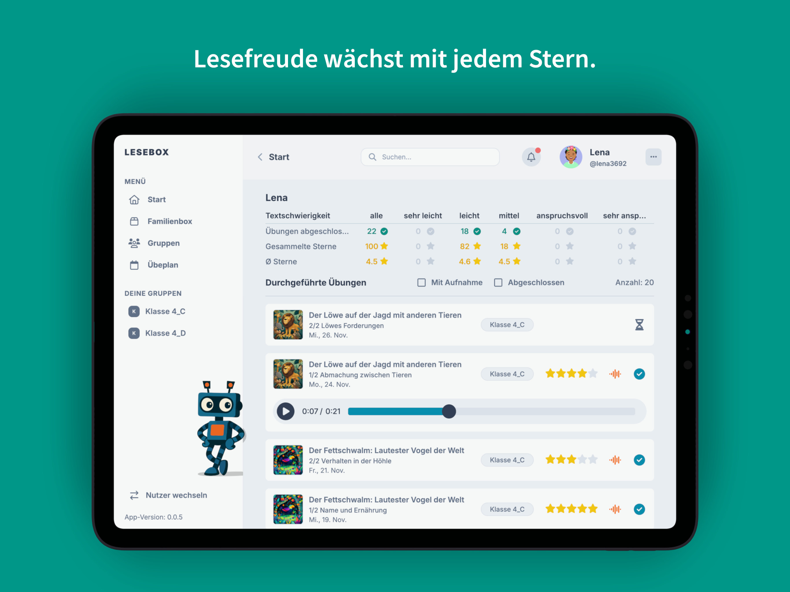 Lesebox screenshot 6