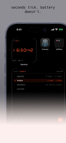 Backtick: Terminal Widgets Screenshot 6 of 7