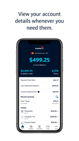 Capital One Canada screenshot