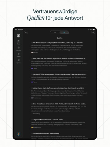 Perplexity - Fragen Sie etwas App Store preview screenshot 13
