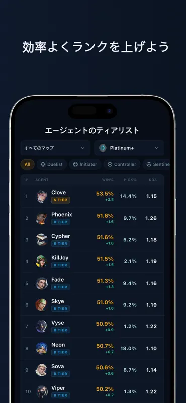 ヴァロラント Tracker - Valking.gg screenshot 4 of 5