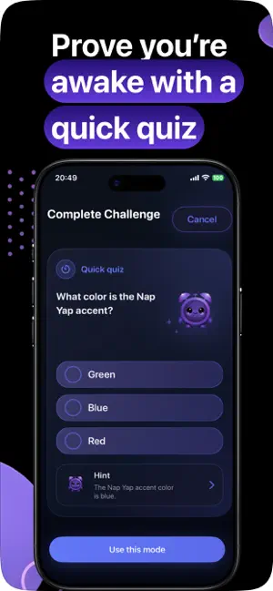 Video Alarm Clock - Nap Yap screenshot 4
