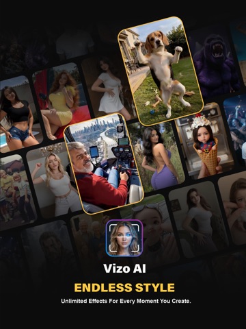 Vizo AI: Video Generator iPad screenshot