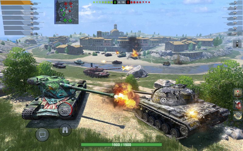 World of Tanks Blitz PVP Screenshot