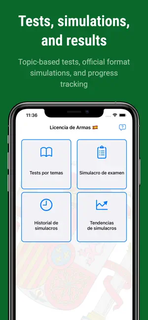 Licencia de Armas - España screenshot 1