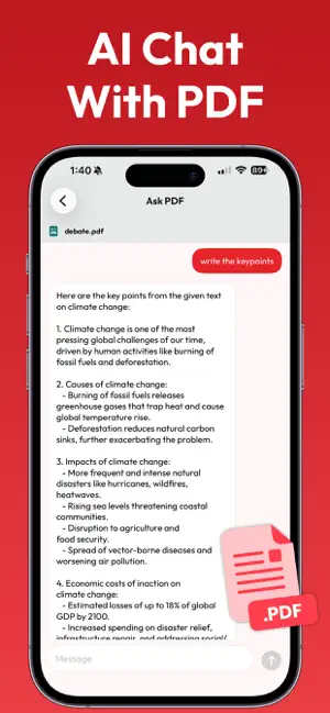 PDF Converter : PDF To Word • screenshot 4