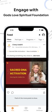 Gods Love Foundation screenshot