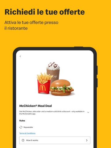 McDonald's App Store preview screenshot 8