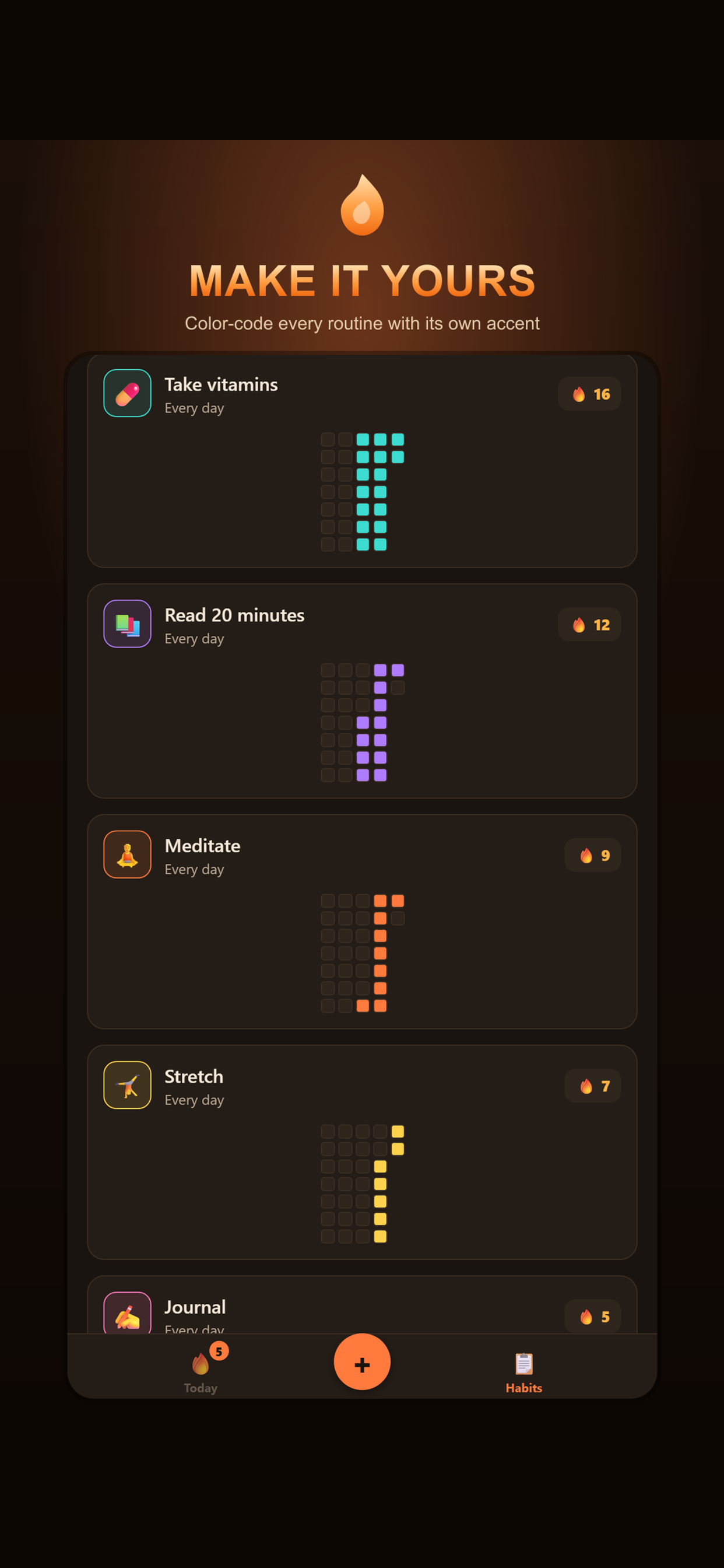 Habit Tracker: Daily Routines screenshot 7