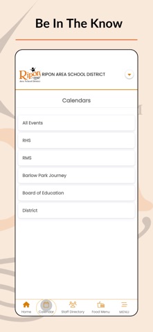 Ripon Area School District Screenshot 2 of 3