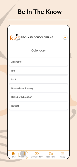 Ripon Area School District Screenshot 2 of 3