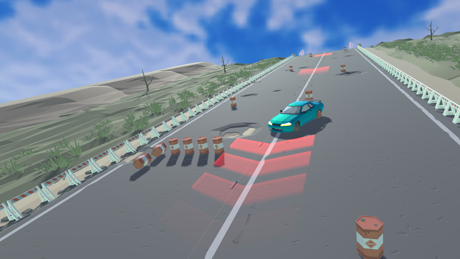 #4. Extreme Car Descent Simulator (iOS) 由: Ramil Magsumov
