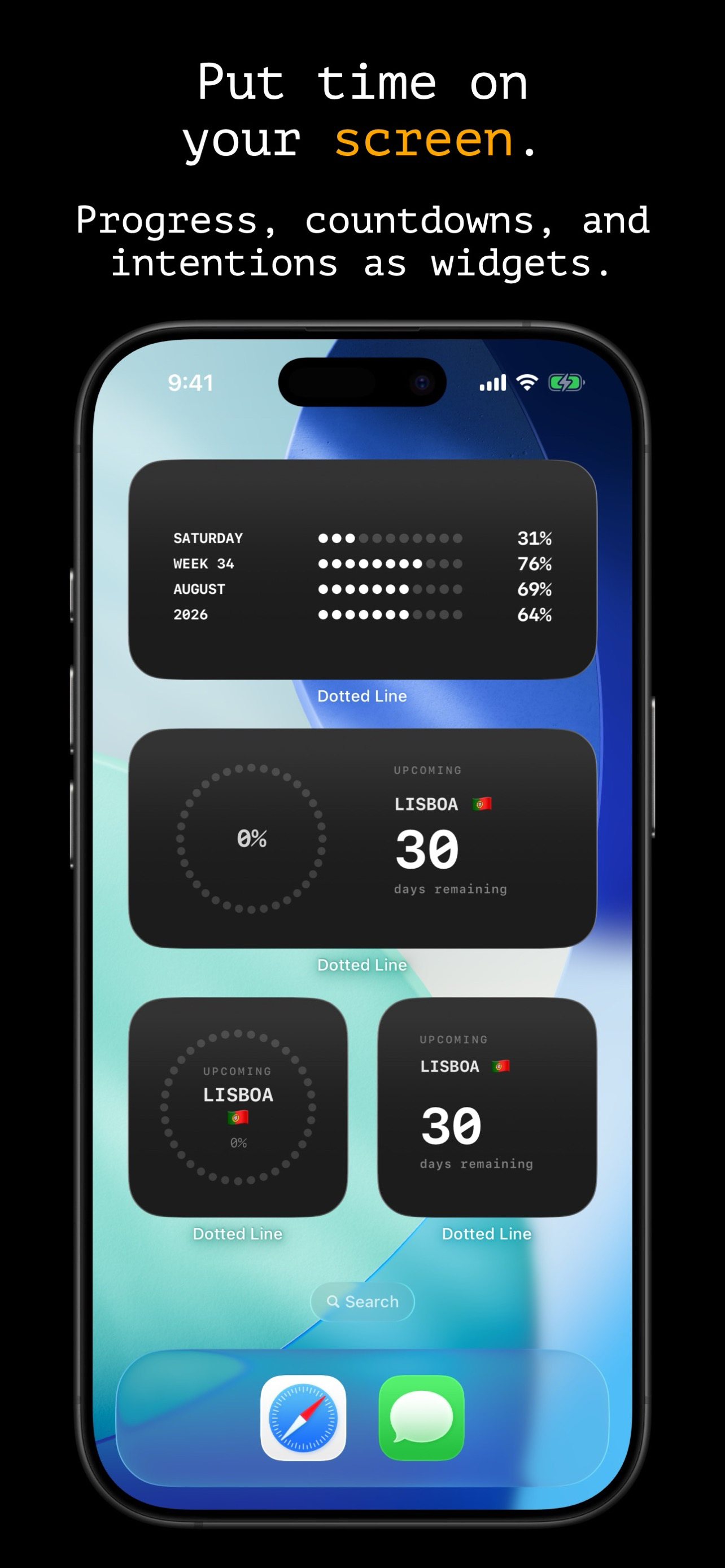 Visual Time - Dotted Line screenshot 4