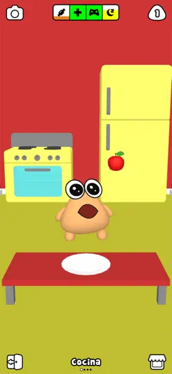 Captura de pantalla de Pou 3D en iPhone 1