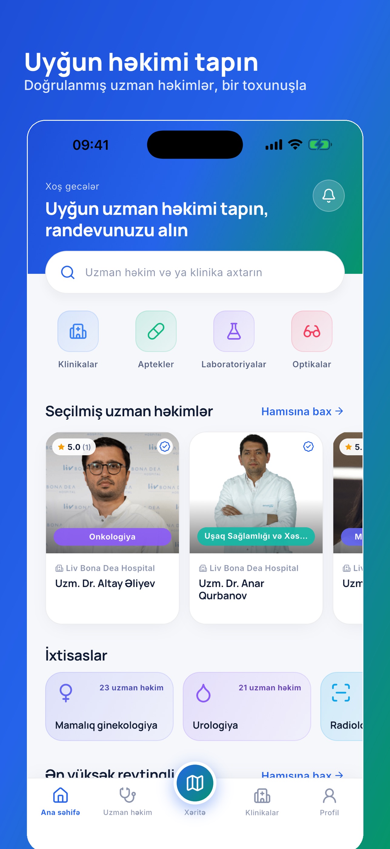 Screenshot 1 of UzmanHekim