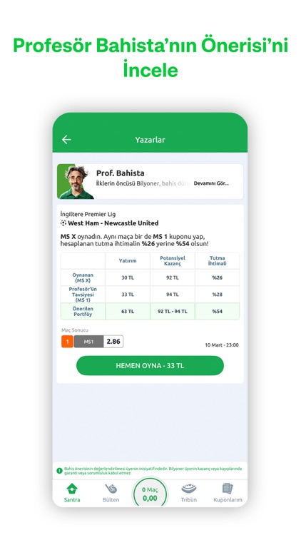 Bilyoner - İddaa & Canlı Bahis screenshot-3