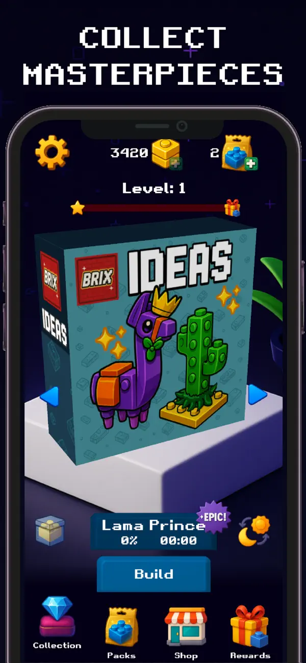 #3. BRIX - Constructor 3D (iOS) Podle: NewPubCo, Inc