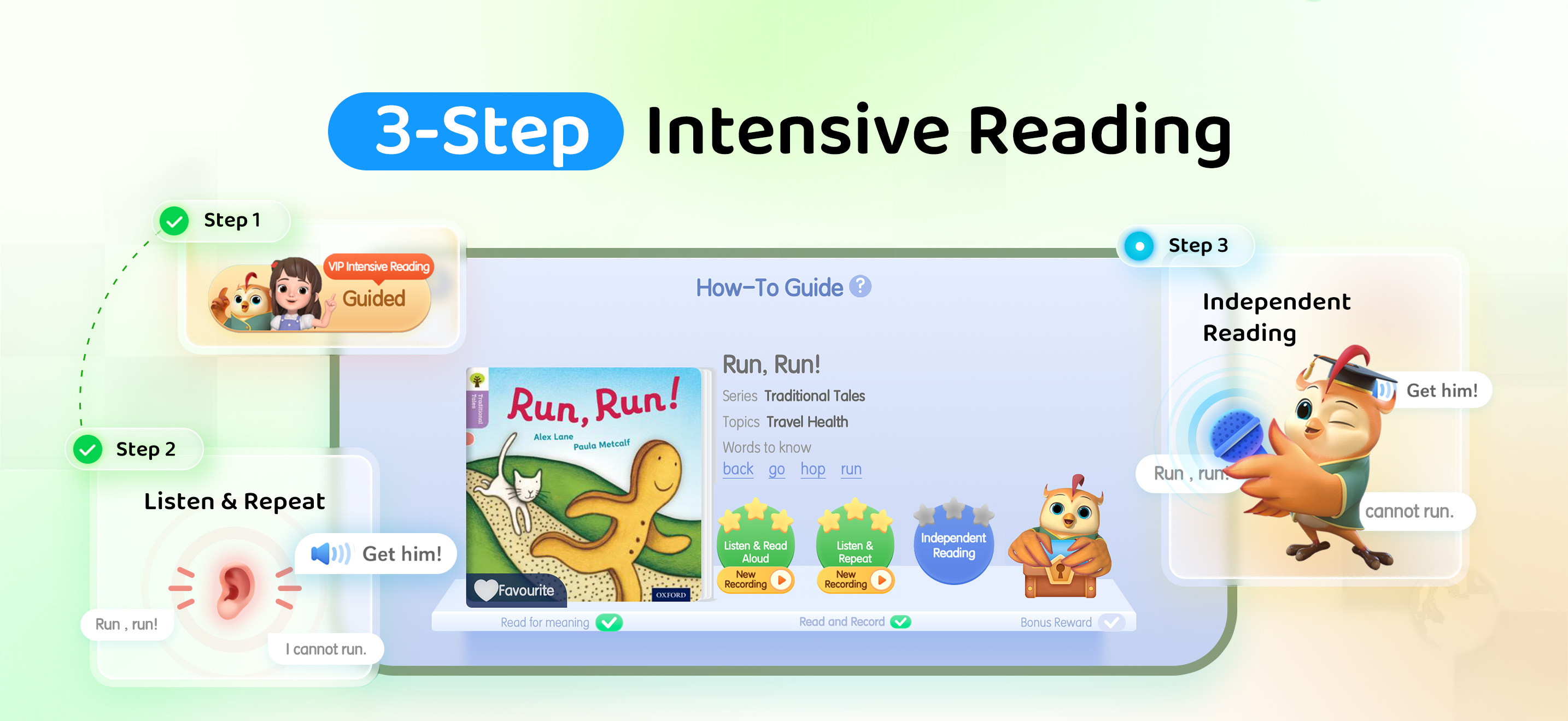 Owl Reading - Oxford Books