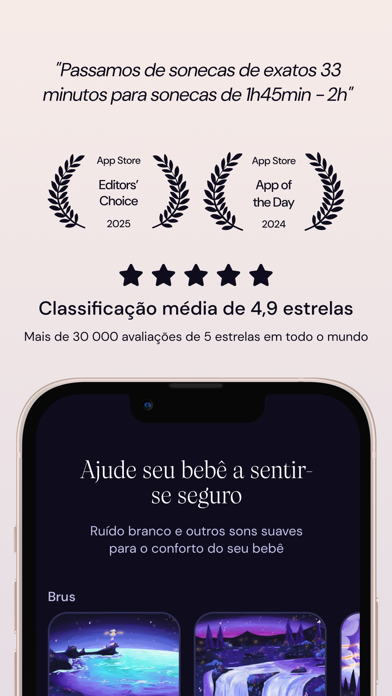Napper: Horário do sono iPhone screenshot 3