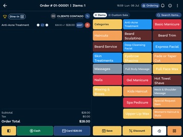 Onehive Point of Sale ipad screenshot 2