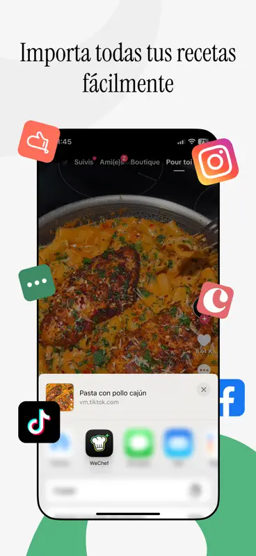 WeChef - Mis recetas screenshot 2 of 8