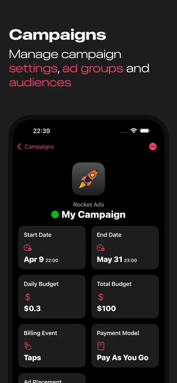 #3. Rocket Ads (iOS) By: Mihai Seremet