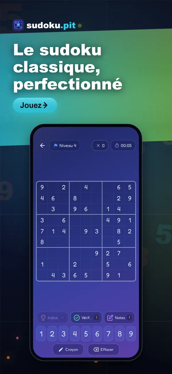 Screenshot #1 pour sudoku.pit