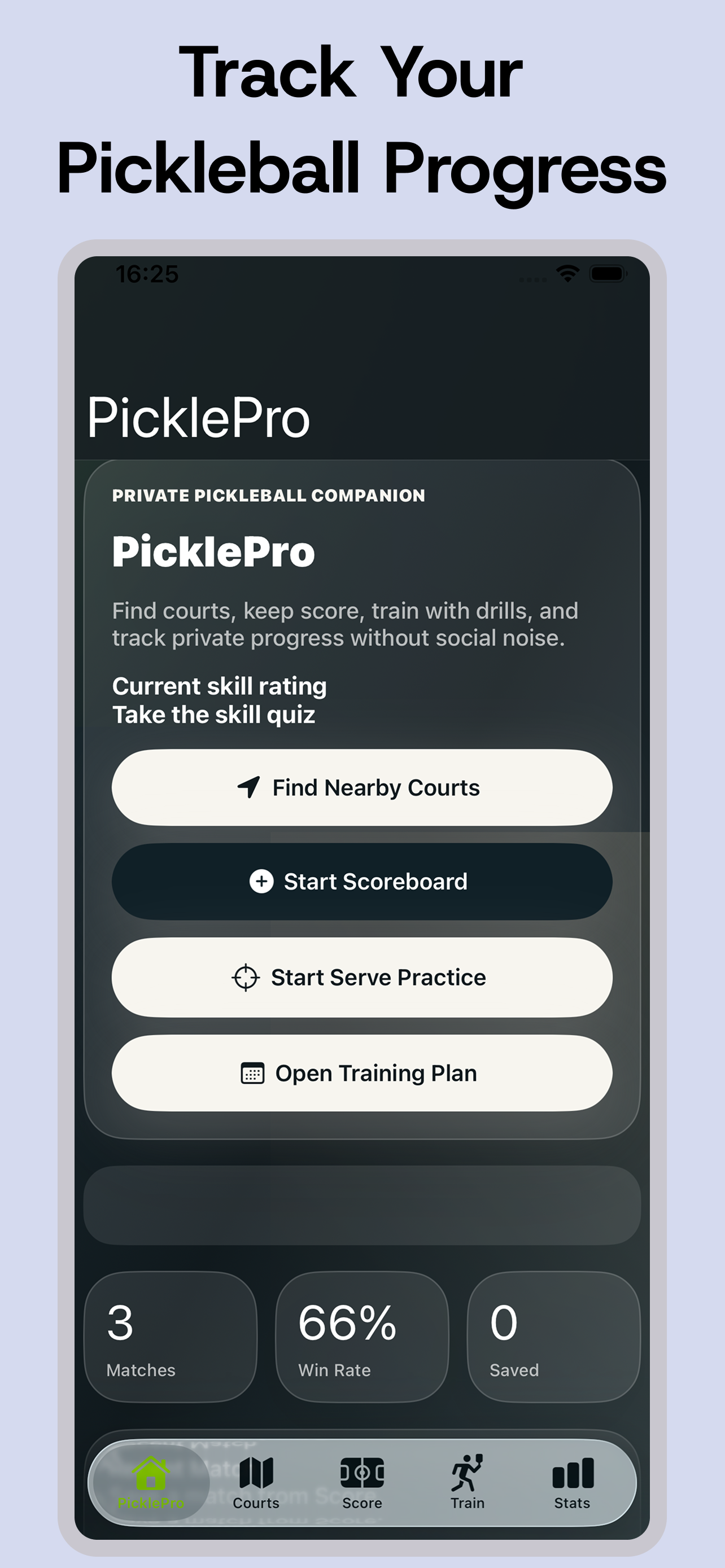PickleBall Pro:Courts & Scores screenshot 3