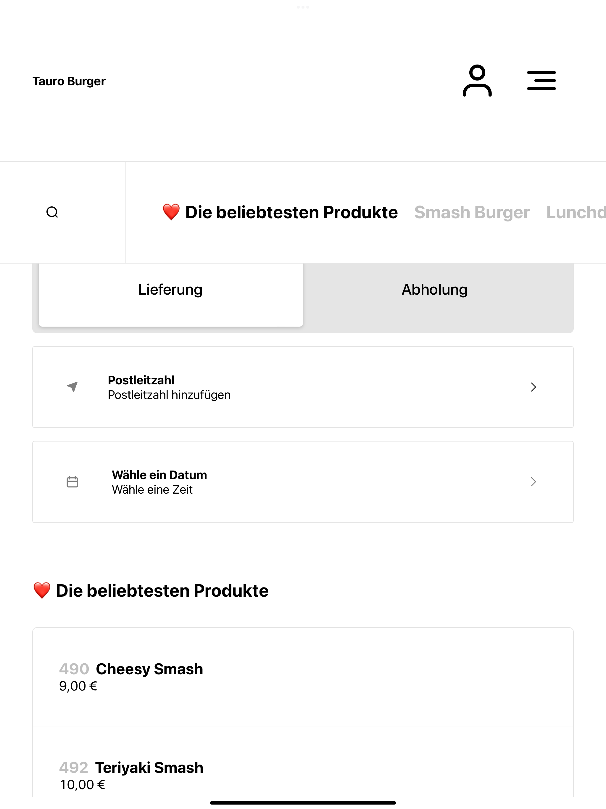 Tauro Burger screenshot 7