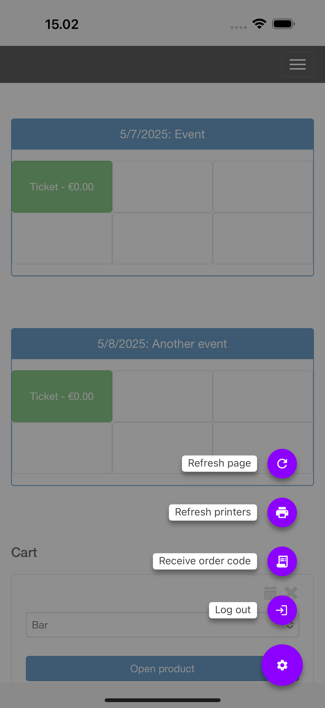 gApp POS screenshot 3