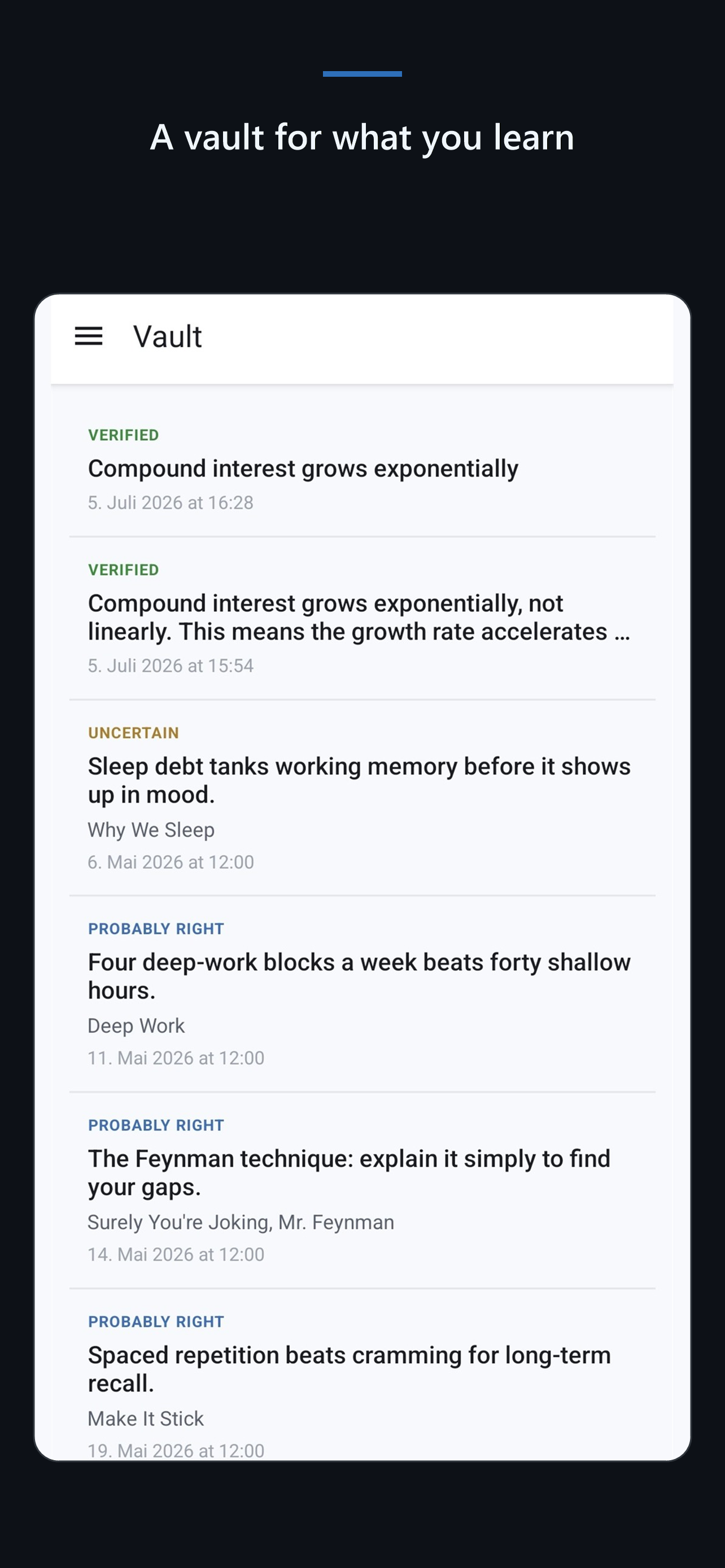 ExoMind External Memory screenshot 8