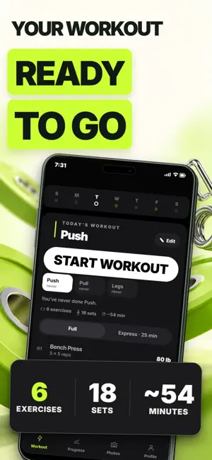 Nosta - Gym Workout Planner screenshot 2