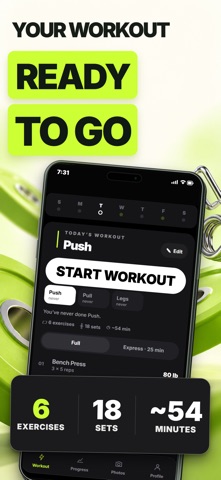 Nosta - Gym Workout Planner Screenshot 2 of 6