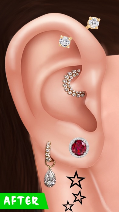 ASMR ドクター: 耳ピアス ゲームのおすすめ画像3