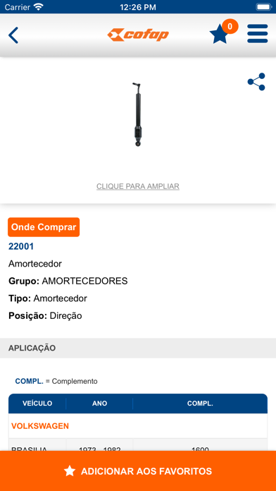Magneti Marelli Cofap-Catálogo Screenshot