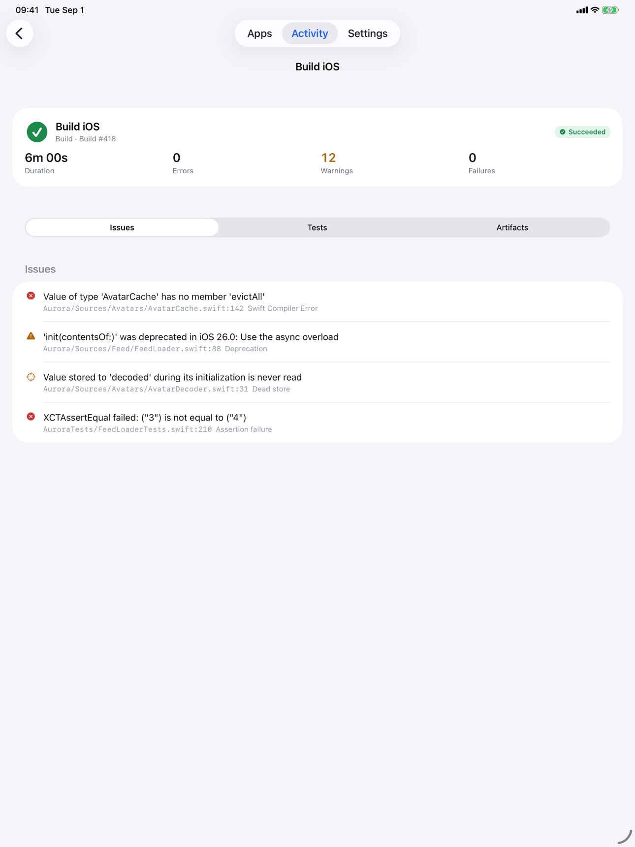 Screenshot 11 of App CI Manager