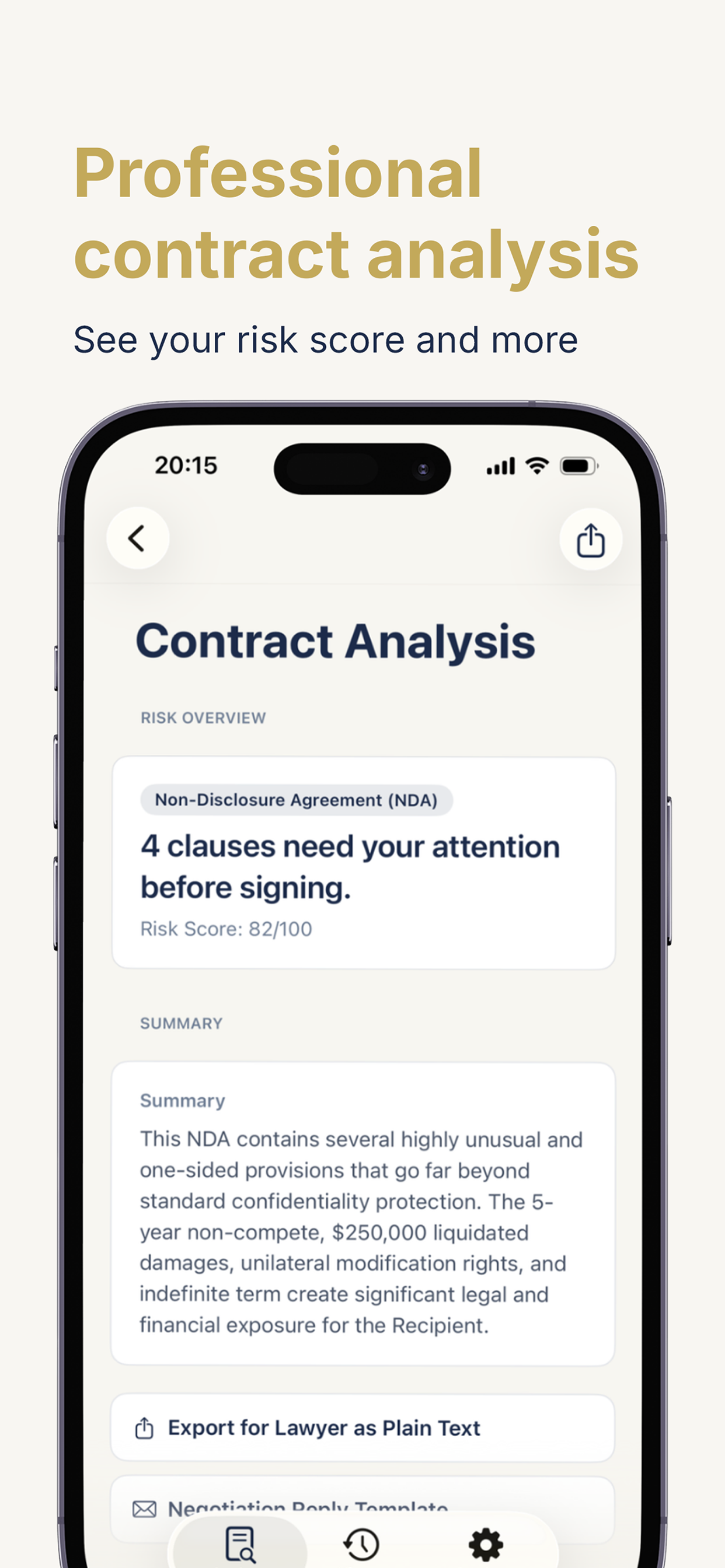 Sign Wise: AI Contract Review