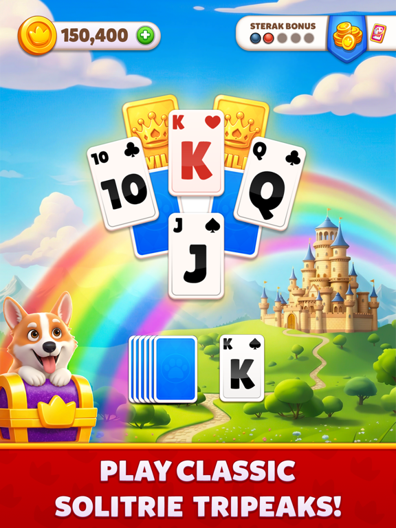 Screenshot #5 pour Royal TriPeaks Solitaire Fun