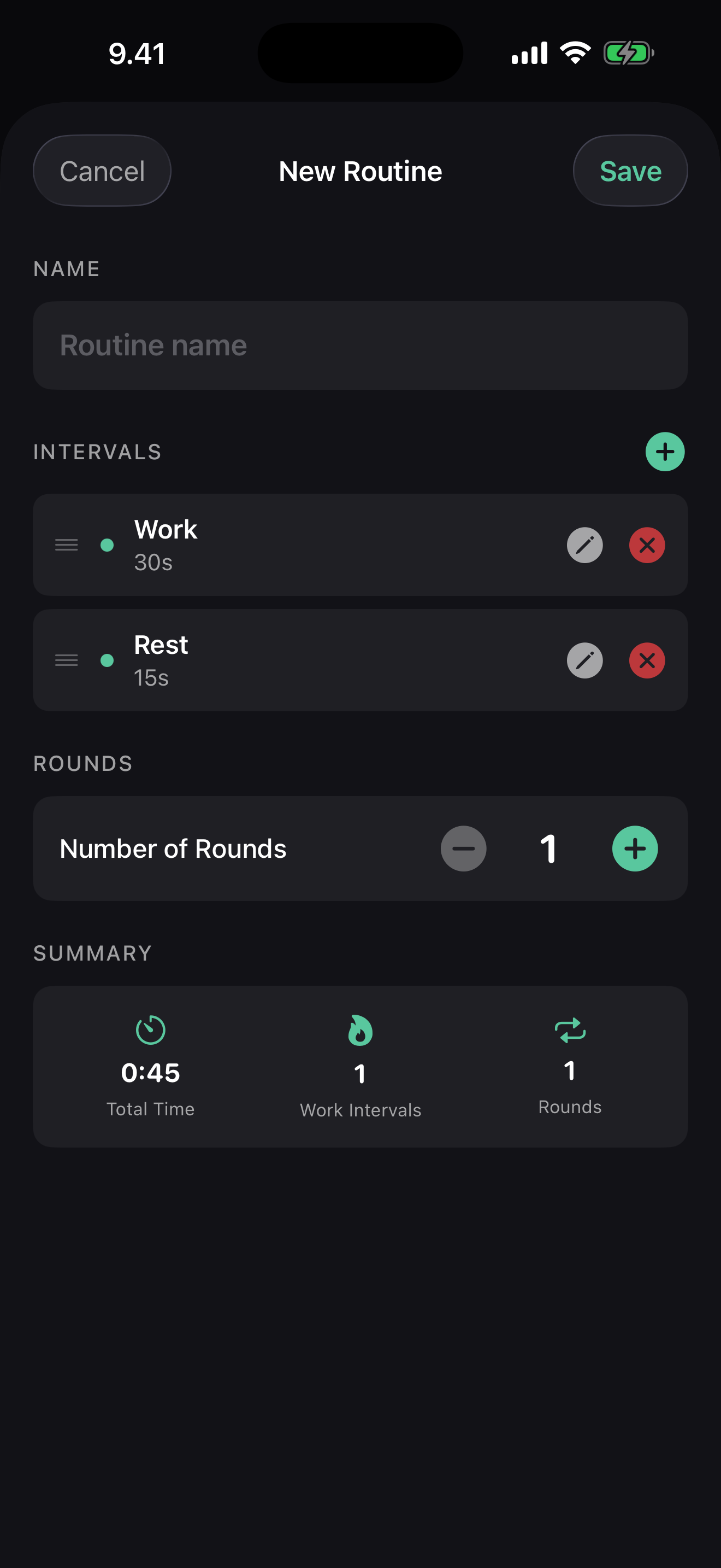 Tempo: Workout Timer