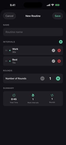 Tempo: Workout Timer screenshot