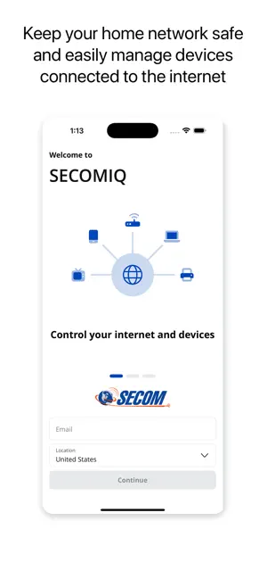 SECOMIQ screenshot 1