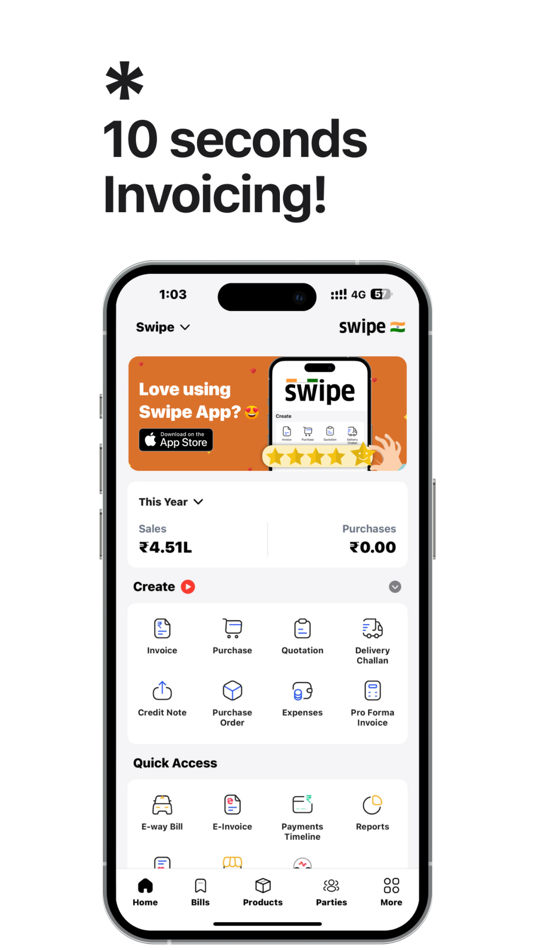 #1. Swipe - Invoicing and Payments (macOS) De: Nextspeed Technologies