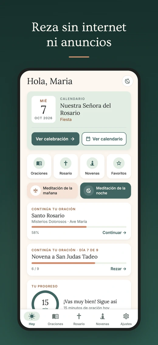 MiRezo: Rosary & Novenas screenshot 1