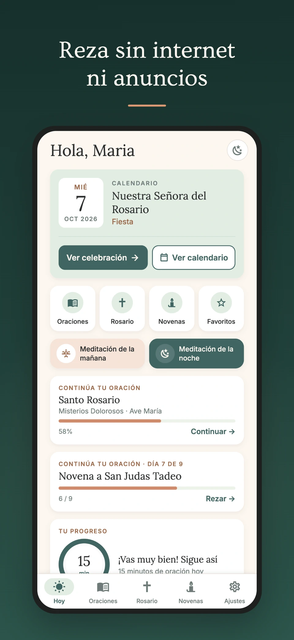 MiRezo: Rosary & Novenas screenshot